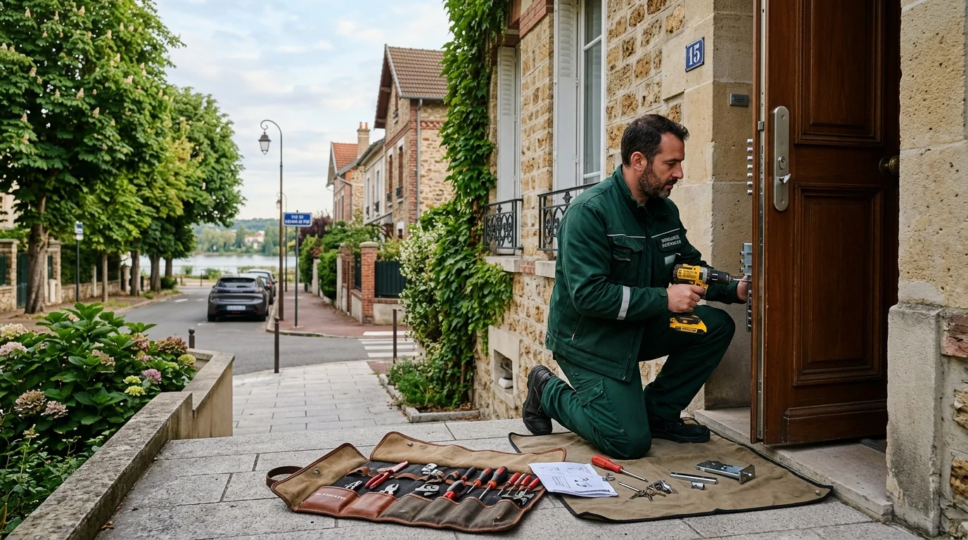 Ouverture de porte à Montesson